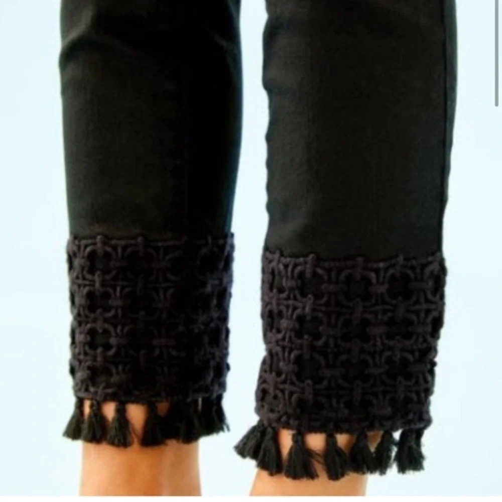 Size 0 new with tags black onyx south ocean skinny cropped jeans